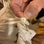 Peppermint  Off the Should Cream Dress Photo 1