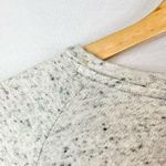 Adidas  Heathered Gray Cropped Knit Crewneck Sweatshirt L Photo 4