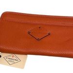 st. john's bay St John’s Bay zip around burnt orange wallet woman New quality accessory OS bag Photo 0