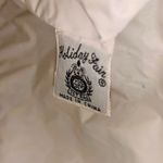 Holiday Time  vintage tapestry beige cream travel shoulder jet bag Photo 9