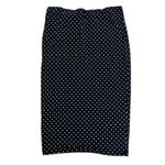 Philosophy‎ Republic Clothing Black White Polka Dot Pencil Skirt Size Small Photo 2