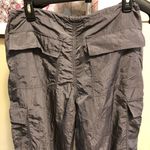 White Fox Boutique White Fox Gray Parachute Cargo Pants Be the Moment Small Photo 6