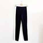 Athleta  Interstellar Tight Black White With Stripe Size 8 Photo 2