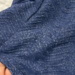 Cupshe Blue Textured One Piece Swimsuit with Scoop Neckline Photo 13