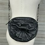 Candie's  Vintage Y2K Mini Bow Crossbody Bag Soft Vegan Leather Black-OS Photo 1