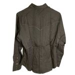 Vtg Scully Womens Western Shirt Small Brown Pearl Snap Embroider Cowgirl NWT Photo 1
