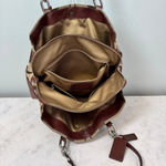 Coach  17806M Chelsea Signature Jayden Carryall Satchel Beige Brown Medium Silver Photo 2