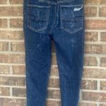 American Eagle  super high rise jegging 6 short distressed medium wash Photo 1