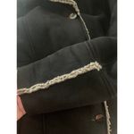 Woolrich black Sherpa lined woman’s coat size large Photo 4