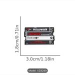 Horror Film Series Brooch Video‎ Tape Halloween Movie Badge Backpacks Jackets Black Photo 2