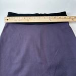 BCBGMAXAZRIA Purple Pencil Skirt Black Waistband Women's XXS Career Casual Photo 7