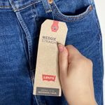 Levi's Levi’s Wedgie Straight busted knee raw hem short length ankle jeans size 28s Photo 12