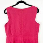 Armani Collezioni Pink Limed Sleeveless Hidden Back Zipper Dress, Size 12 Photo 6