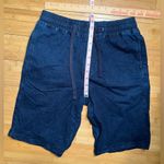 Levi's Levi Strauss Women’s Drawstring Elastic Waist Minimalist Bermuda Shorts|Size:S Photo 5