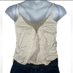 American Eagle  Satin Lace Front Cami Tank Top Size S Photo 4