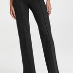 Spanx The Perfect Pants Petite Flare Black Kick Flare High Rise Women's S/P Photo 0