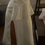 Lulus White  Satin Maxi Dress Photo 1