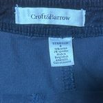 Croft & Barrow navy blue corduroy skirt Photo 3