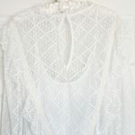 Free People Intimately  Goldie Lace Bodysuit Ivory White Lined Women's Sz  Small Photo 6