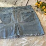 MOSSIMO LIGHT WASH BLUE SHORTS DENIM SKIRT Size 10 Photo 5