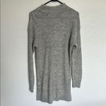 Dip Gray Turtleneck Sweater with Ribbed Knit and Oversized Fit Size Medium Photo 3