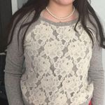 Forever 21 🎃 floral long sleeve sweatshirt🎃 Photo 2