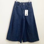 Levi's  Engineered Jeans Dark Washed LEJ 1st Loose Wide Leg Cropped Jeans 27 Photo 5