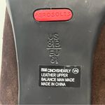 Aerosoles Cinchshearly Chocolate Brown Leather Shearling Lined Slip On Mules 8.5 Photo 1