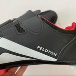 Peloton  Clip In Cycling Biking Shoes Black and Red Size 41 Photo 5