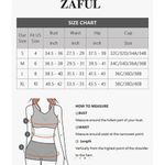 Zaful twoPiece swimwear size 4 A-100 Photo 3