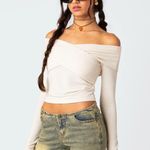Edikted Crossover Off Shoulder Top Photo 1