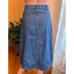 Juicy Couture Vintage Y2K Button Down A-Line Denim Skirt Size 24 Photo 3