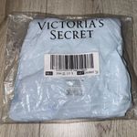 PINK - Victoria's Secret Victoria’s Secret pink Light Blue short sleeve Shirt v neck top Photo 2