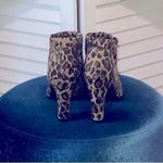 Sam & Libby 🟢 5/$25  vegan leather animal print ankle boots sz 9 Photo 2