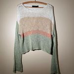 MINKPINK Retro Striped  Sweater Photo 0