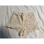 Universal Threads Universal Thread Womens Off-White‎ High-Rise Denim Shorts Size 12 Photo 2