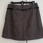 The Limited  Chevron Mini Skirt with Croc Belt - Size 4 | Y2K Revival‎ | Twee Photo 4