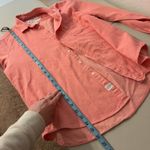 Frank & Eileen Italian Woven Cotton Women's Pink Herringbone Shirt Size XS Photo 10
