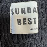 Aritzia  Sunday Best Viola Bustier Midi Dress Black size Large $110 Photo 8