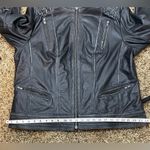 Milwaukee Leather Jacket Women’s 3X Distressed Leather Concealed Carry Pockets Black Size undefined Photo 9
