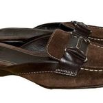 Cole Haan  Nike Air Brown Suede Slides Mules D20286 6.5 Photo 0