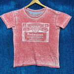 Budweiser King of Beers Graphic T-Shirt Size Large Photo 0