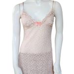 Victoria's Secret Light Pink Floral Lace Babydoll (L) Photo 1