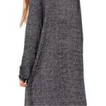 Free People  Lenox Tunic Sweater Small Onyx Combo S/M Photo 4