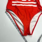 Chubbies  Patriotic One‎ Piece Swimsuit Womens Size Large Res White USA Summer Photo 8