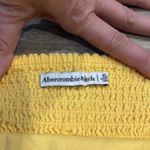 Abercrombie & Fitch  A&F Linen Crop Tank Top Photo 3