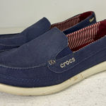 Crocs  Women’s Blue Slip-On Loafers Photo 0