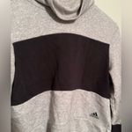 Adidas  Womens grey and‎ black hynek cropped pullover - size small Photo 1