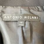 Antonio Melani Womens 14 Black Blazer Jacket Academia Contemporary Professional Photo 3