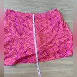 Tranquility by Colorado Clothing Vibrant Pink Patterned Mini Skirt Size L Photo 4